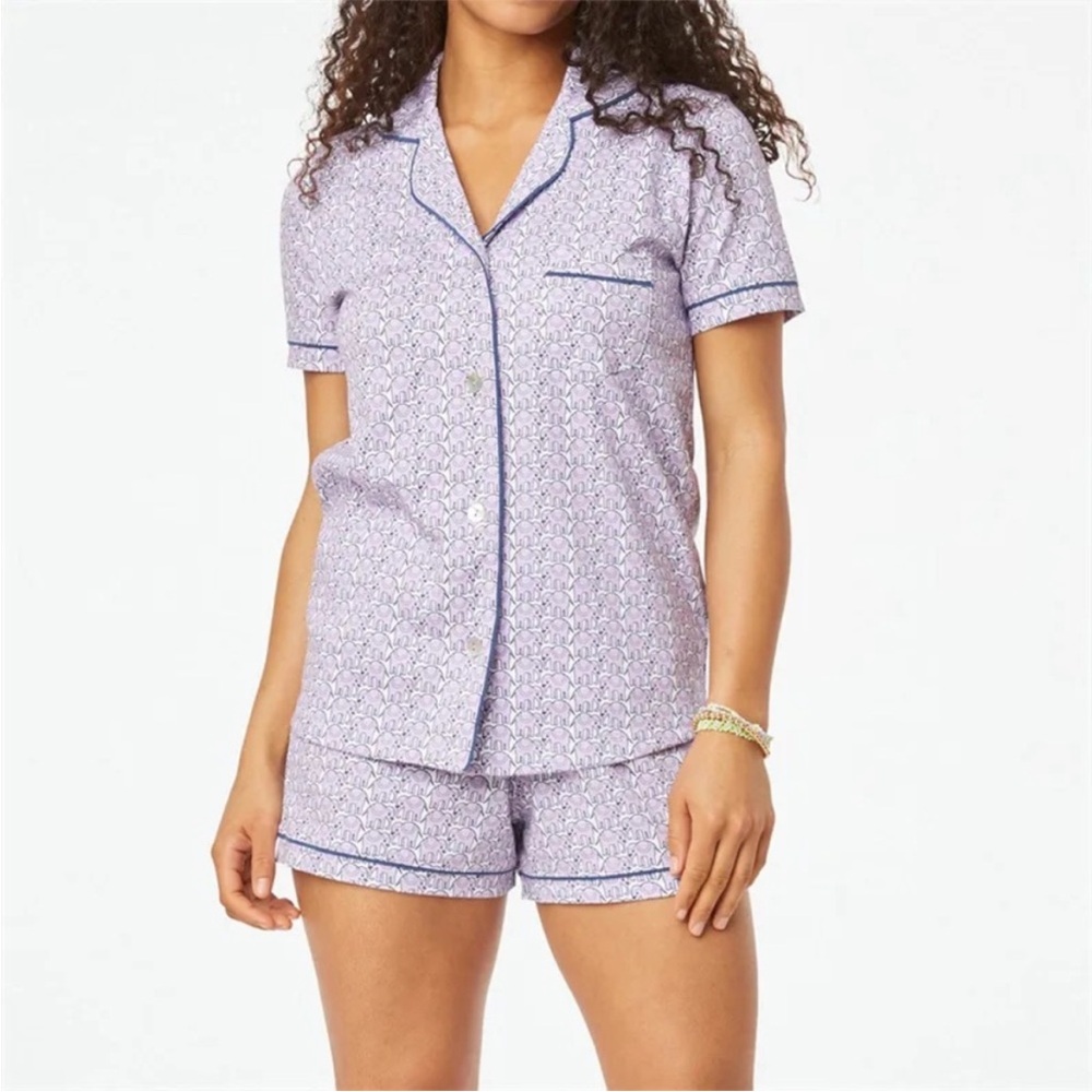 Roller Rabbit Lavender Pajama Set